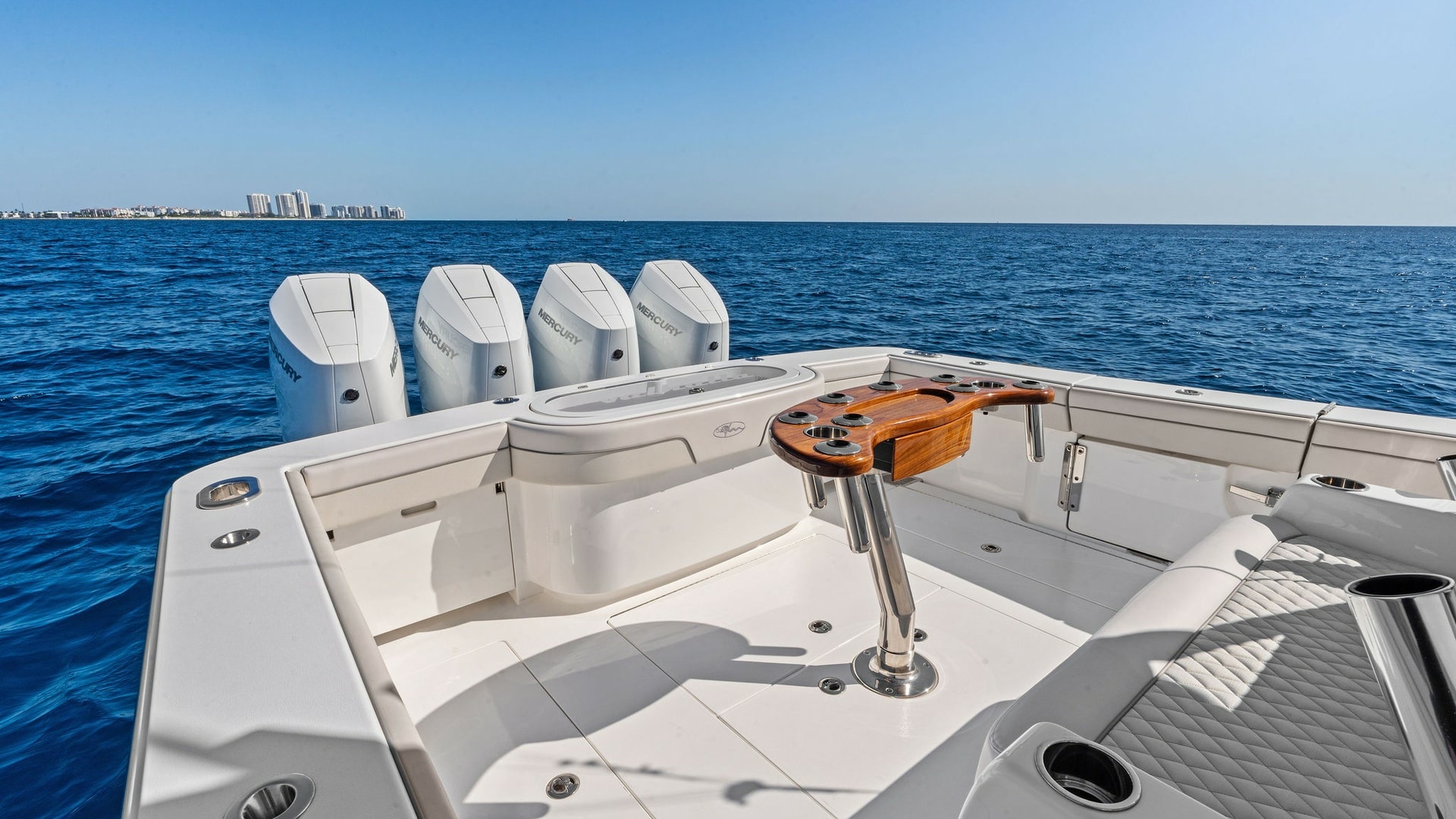Aft Deck with Fishing Setup