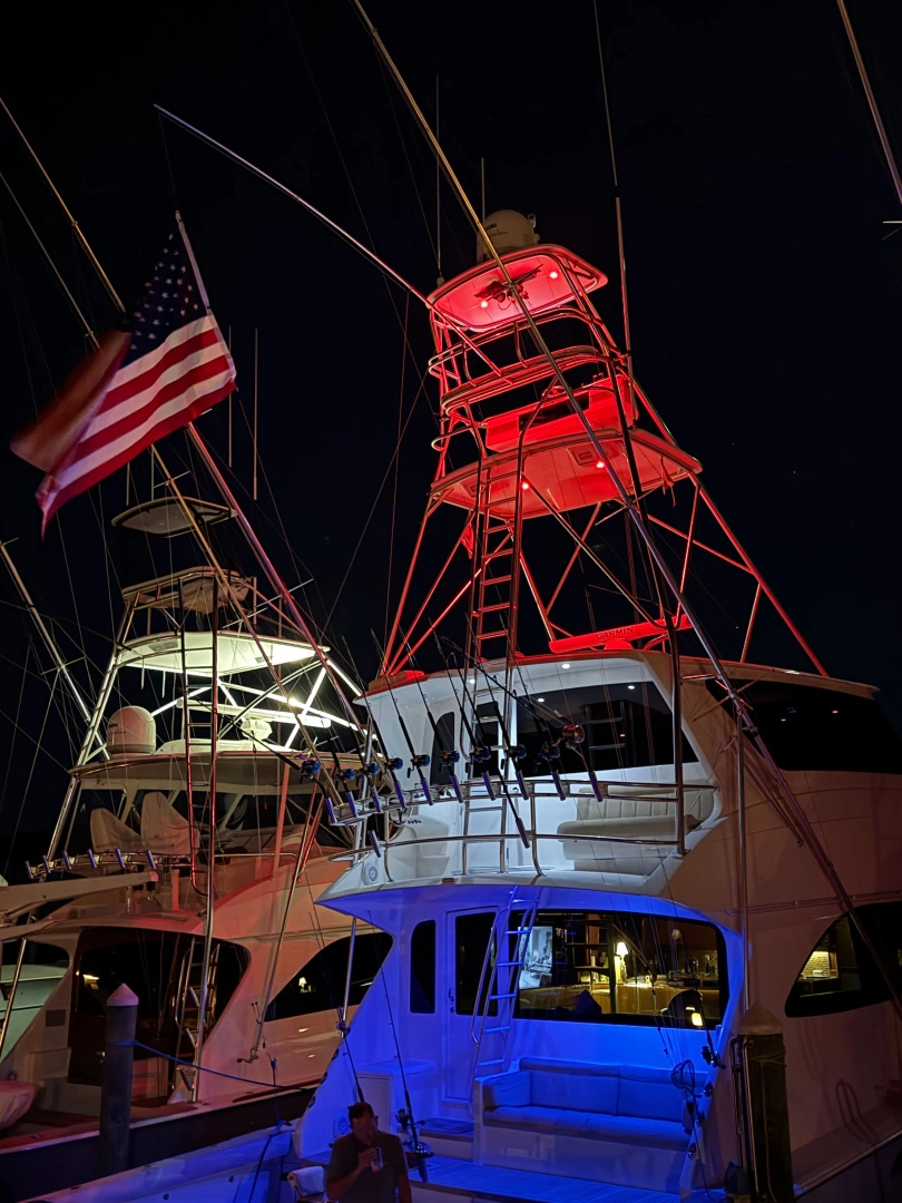 Viking 74 Enclosed Bridge Yacht For Sale