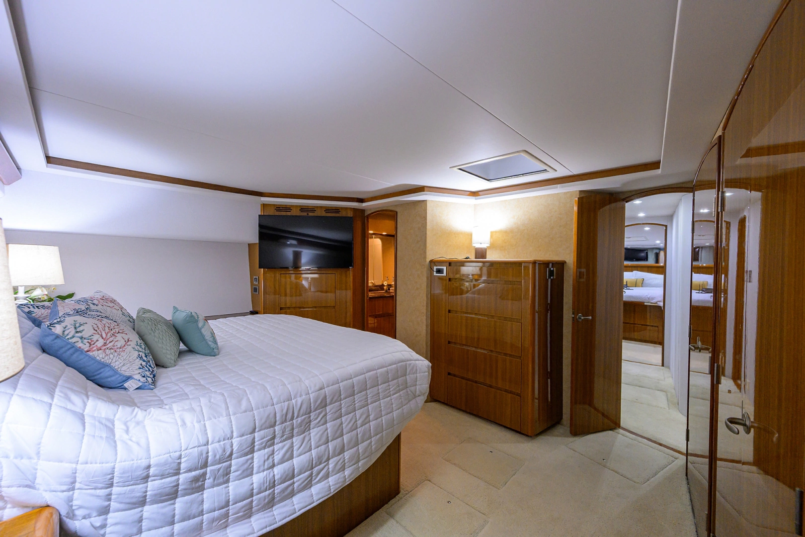 Viking 74 Enclosed Bridge Yacht For Sale