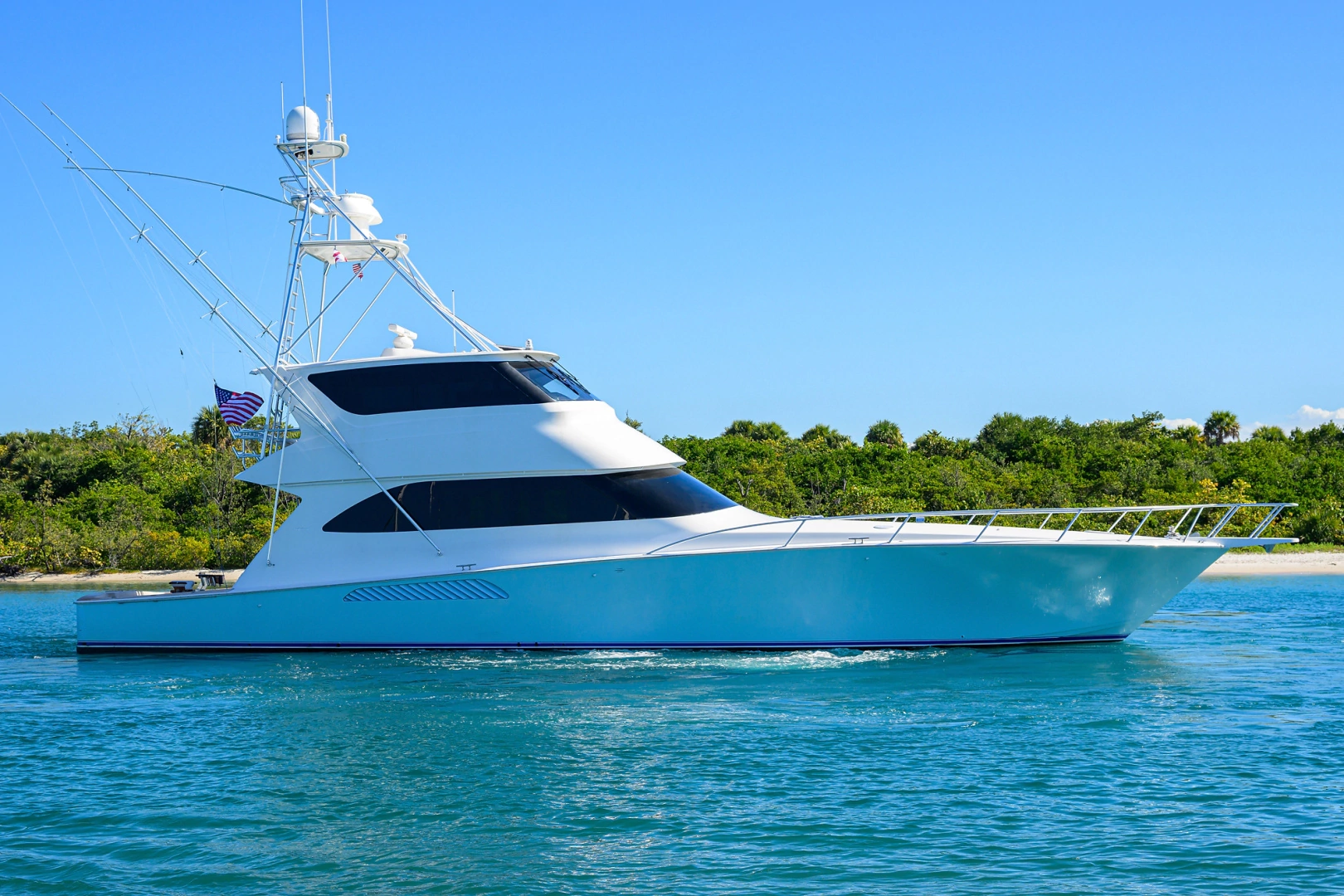 2009 Viking 74 Enclosed Bridge