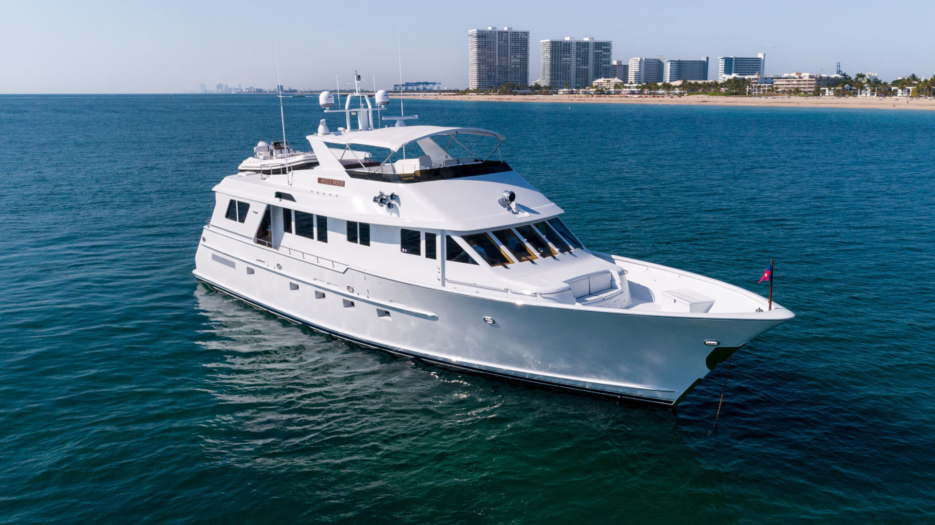 WELL DONE 84ft Burger Yacht For Sale