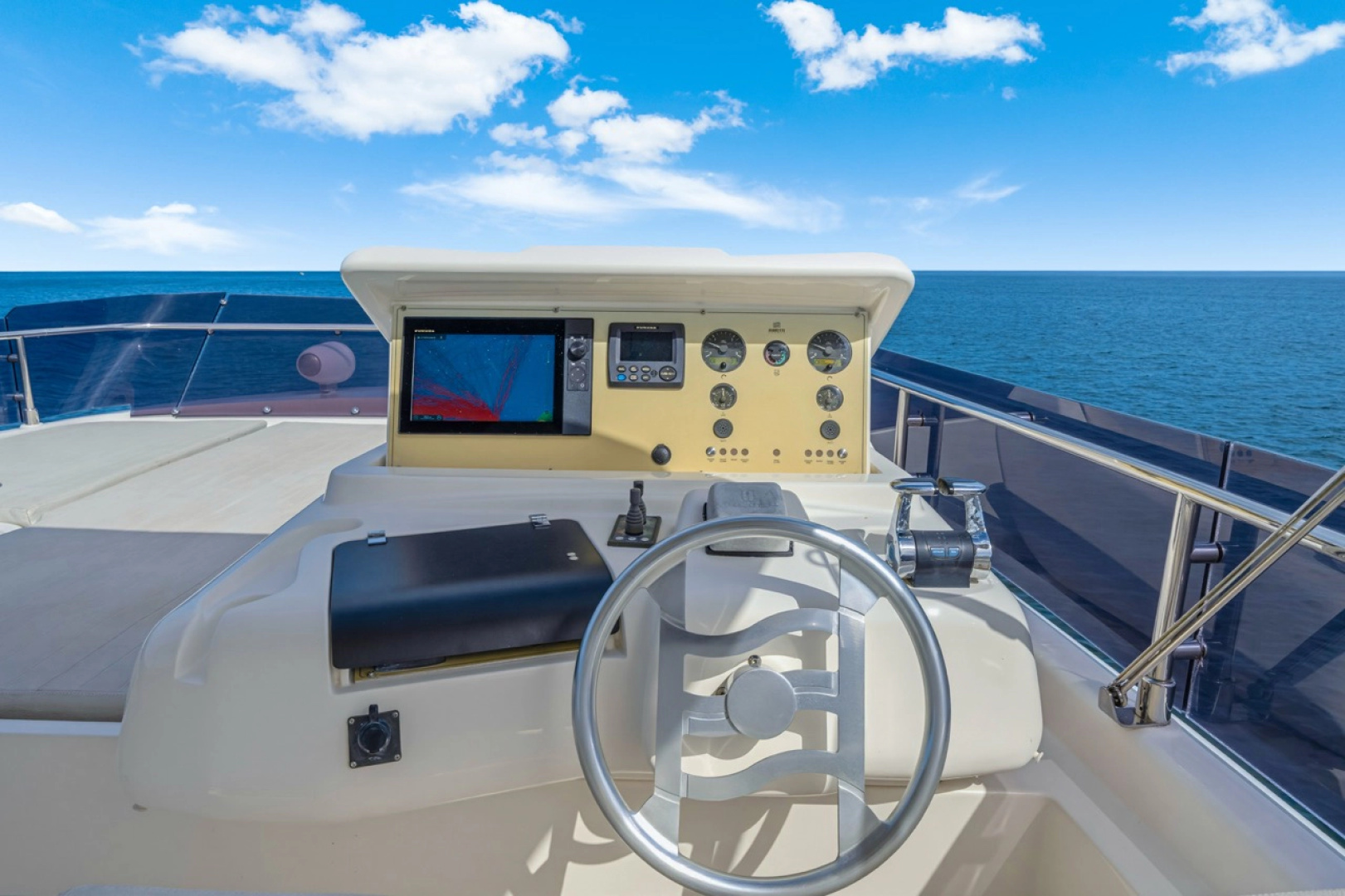 Big Deck Energy 62ft Ferretti Yachts Yacht For Sale