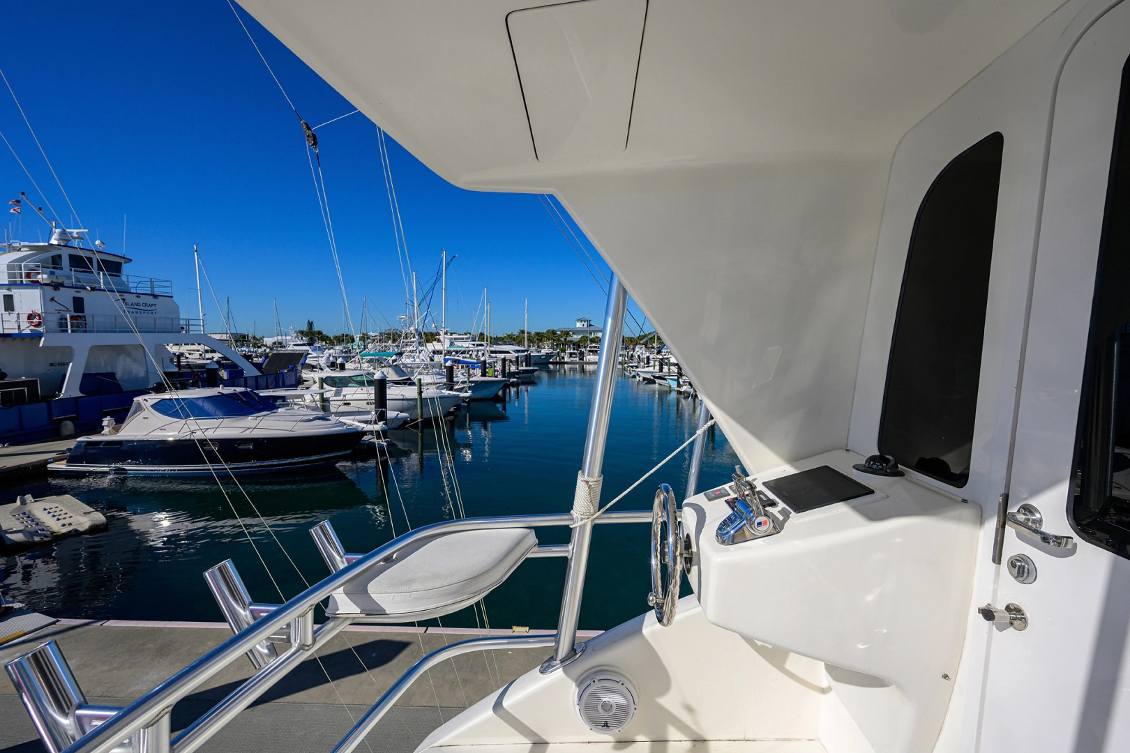 Viking 74 Enclosed Bridge Yacht For Sale