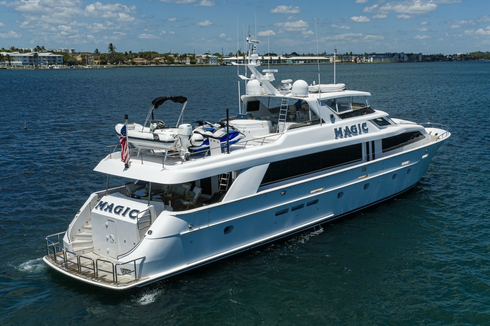 MAGIC 100ft Hatteras Yacht For Sale MAGIC 100ft Hatteras Yacht For Sale