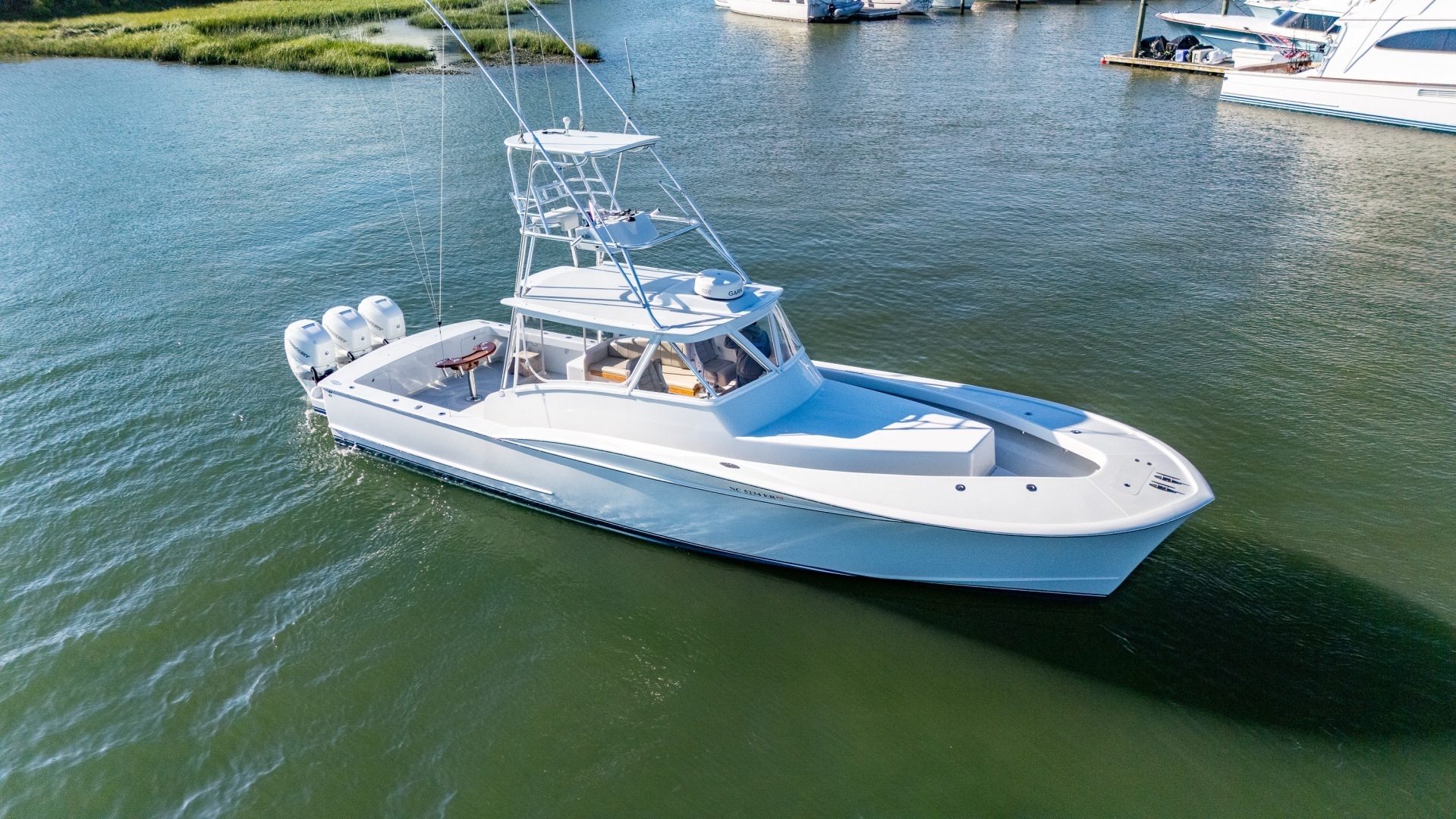 FLYING LOW 41ft Custom Carolina Yacht For Sale FLYING LOW 41ft Custom Carolina Yacht For Sale