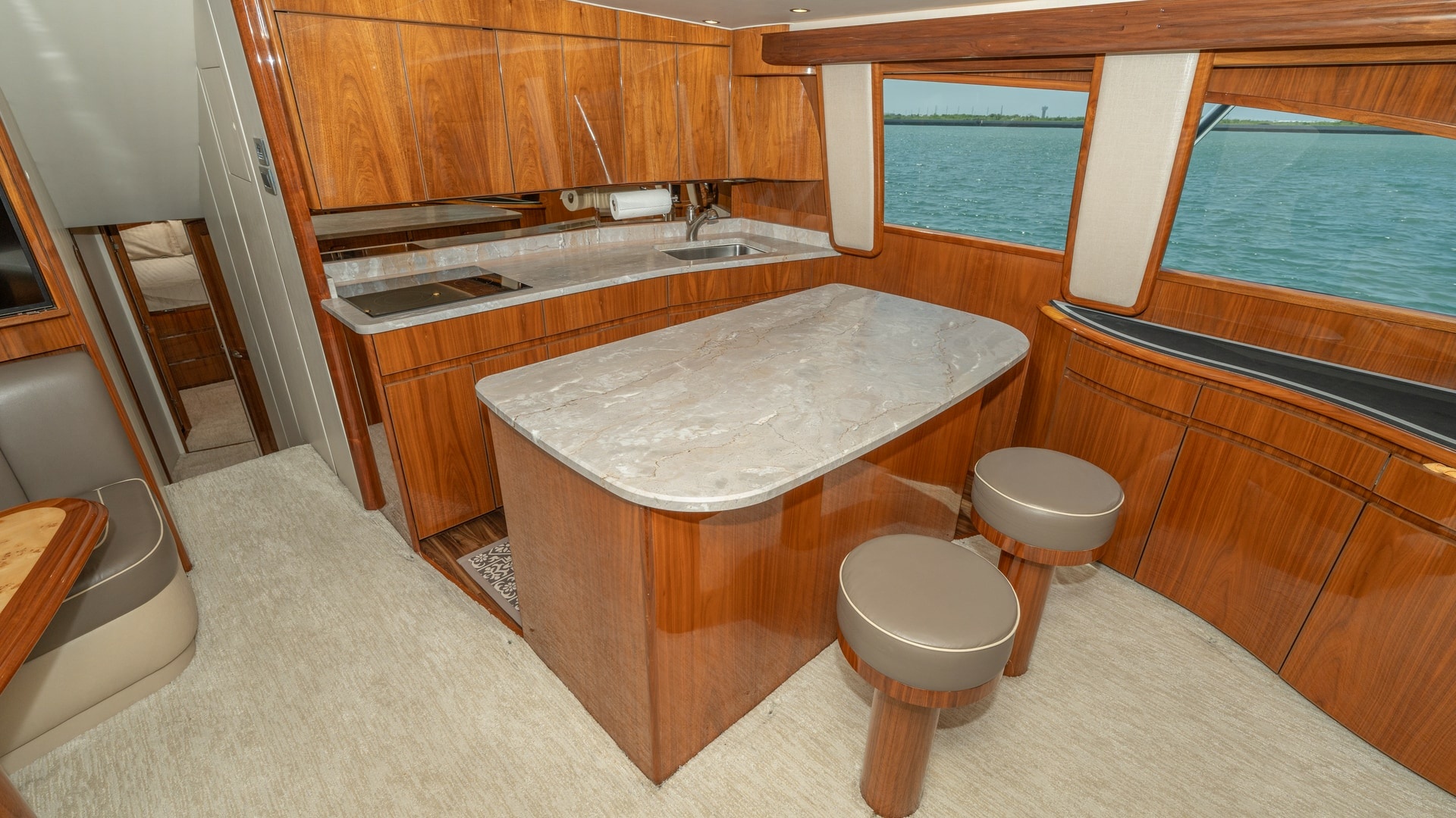 Galley and Dinette Area