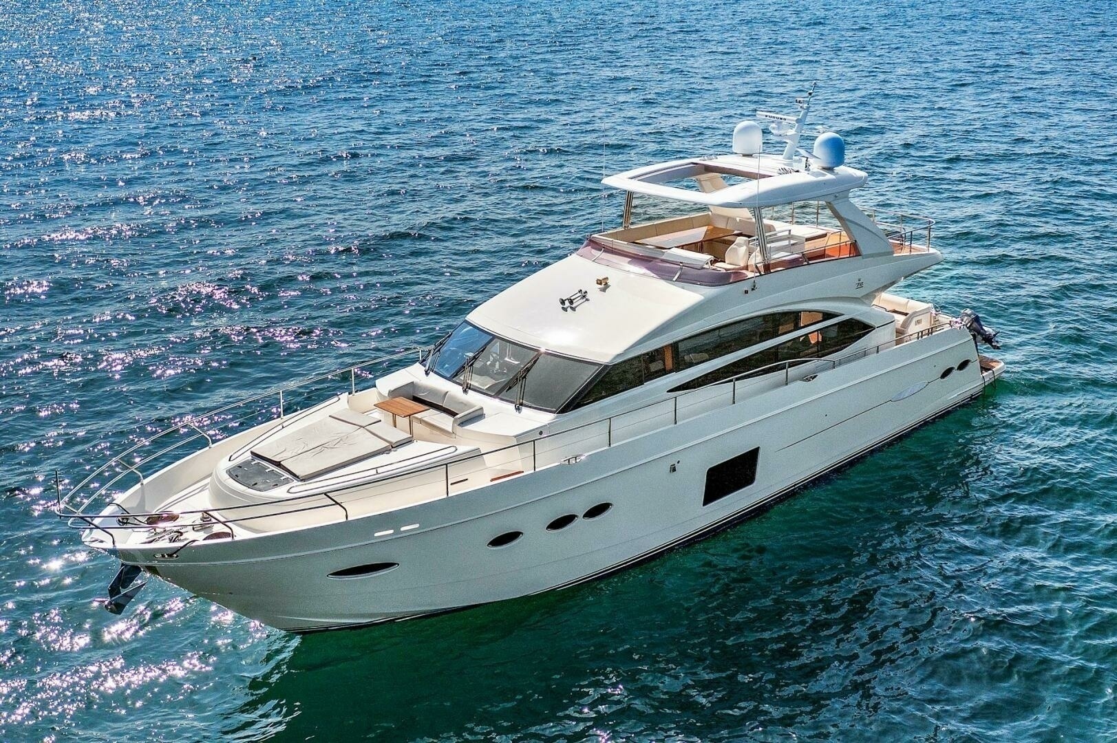 LA Z BUOY 72ft Princess Yacht For Sale