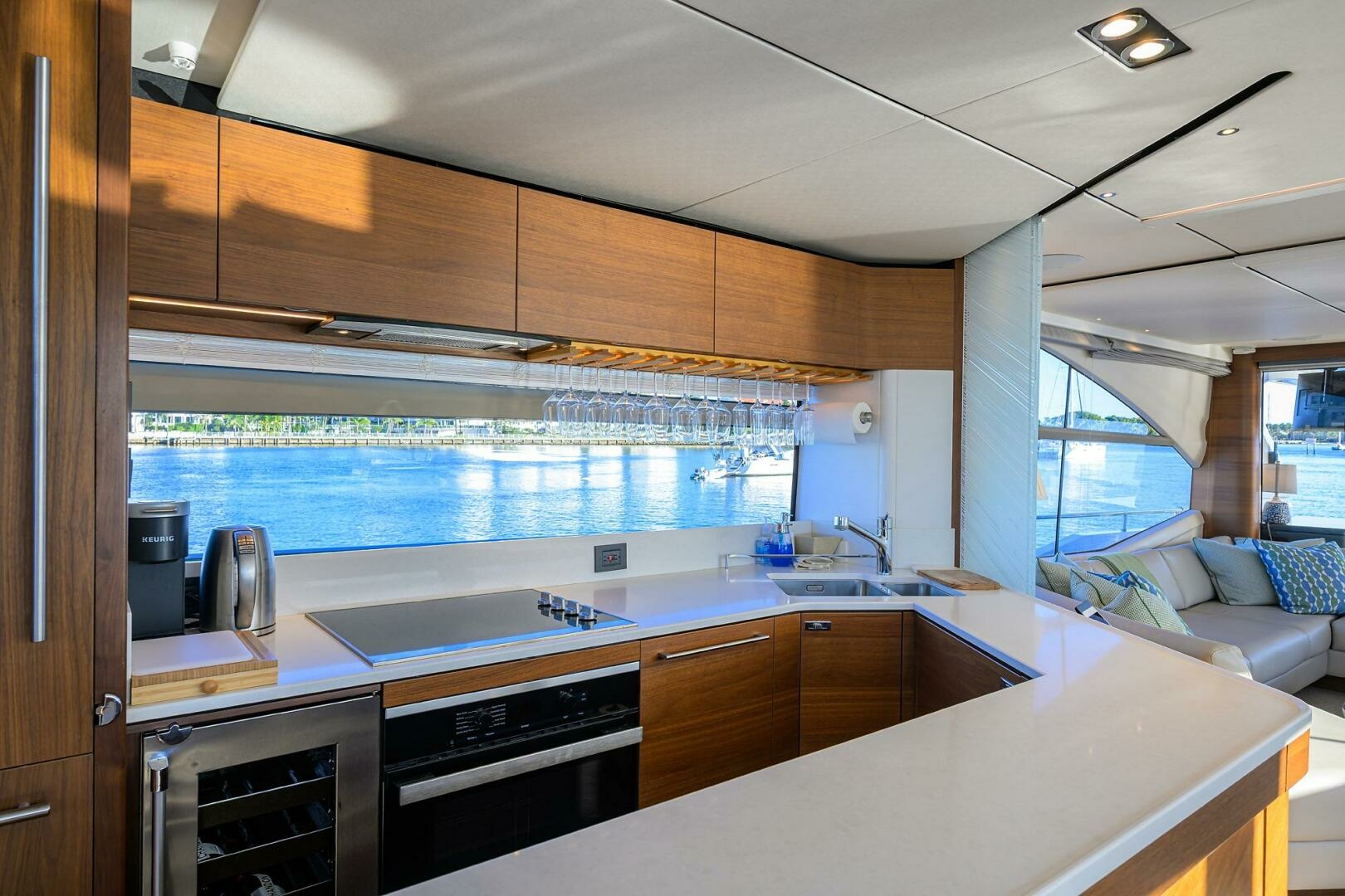Princess Y78 - Janie II - Galley