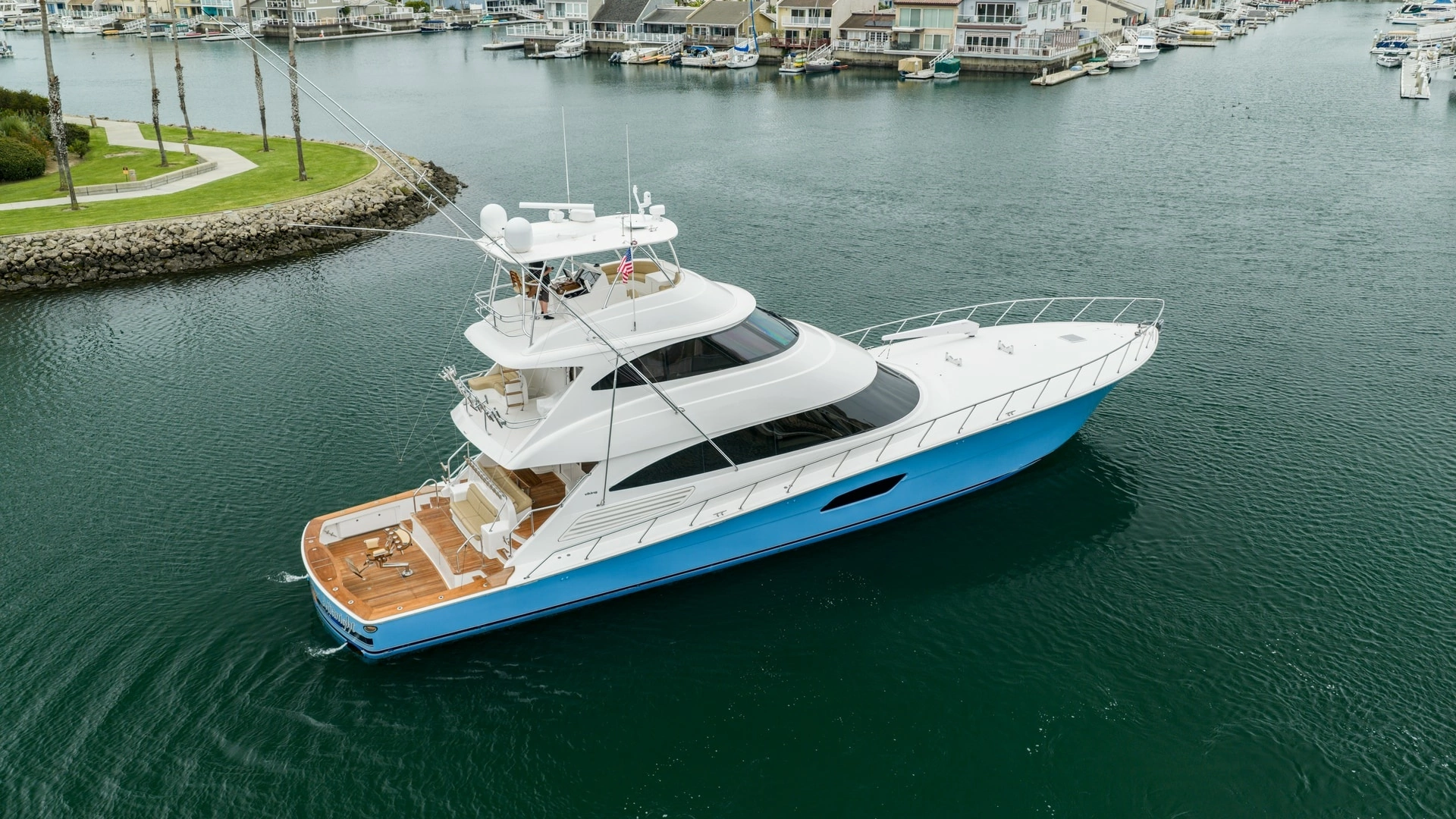 Viking 92 Skybridge Yacht For Sale