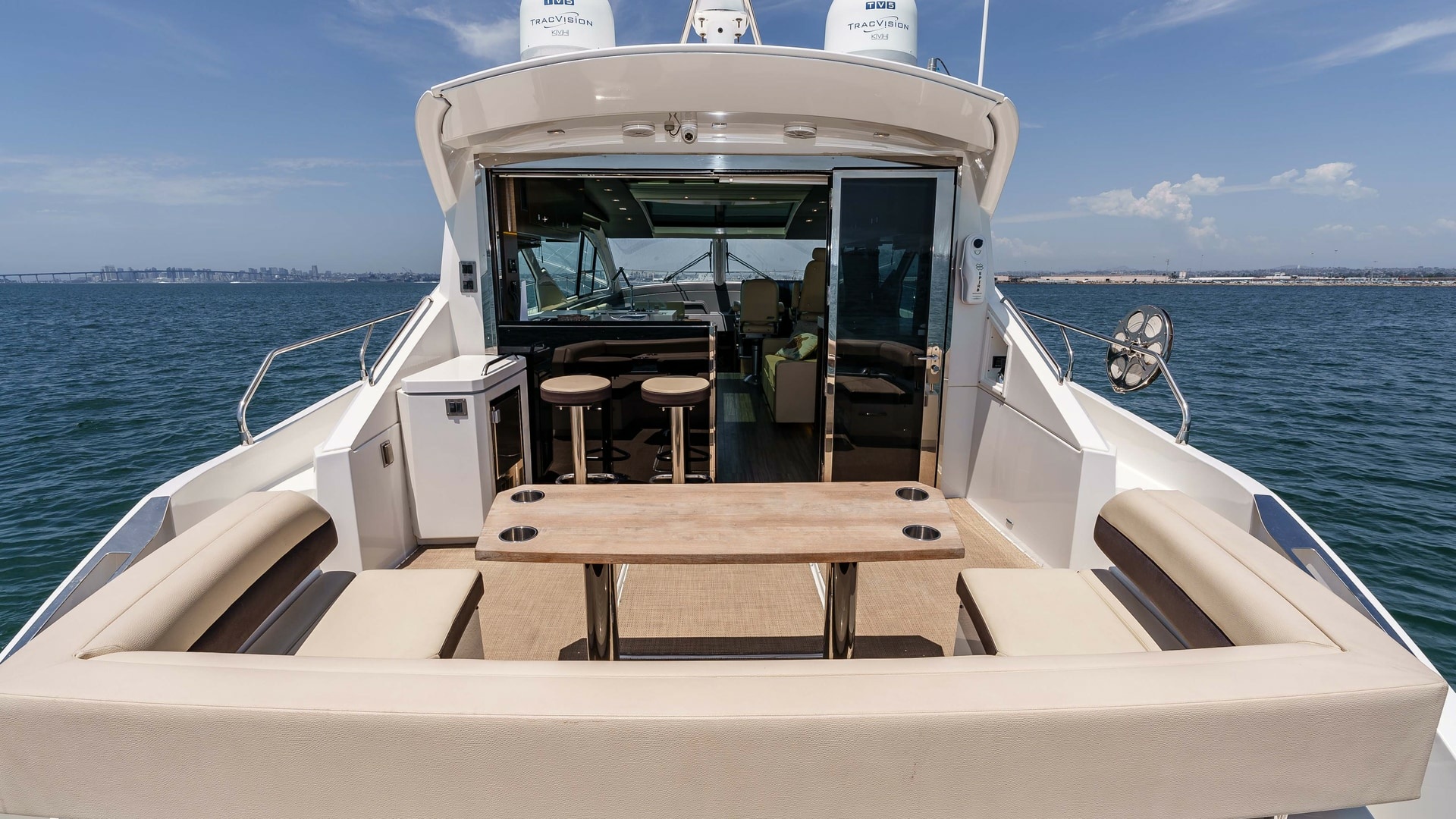 2017 Cruisers 60 Cantius 'Rising Star' - Spacious Aft Deck with Lounge Seating