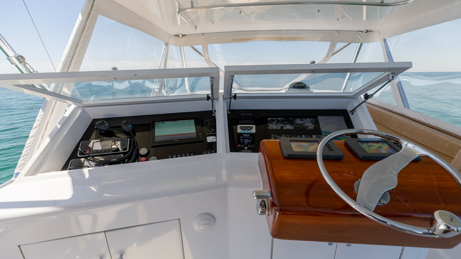 Helm Station with Dual Controls
