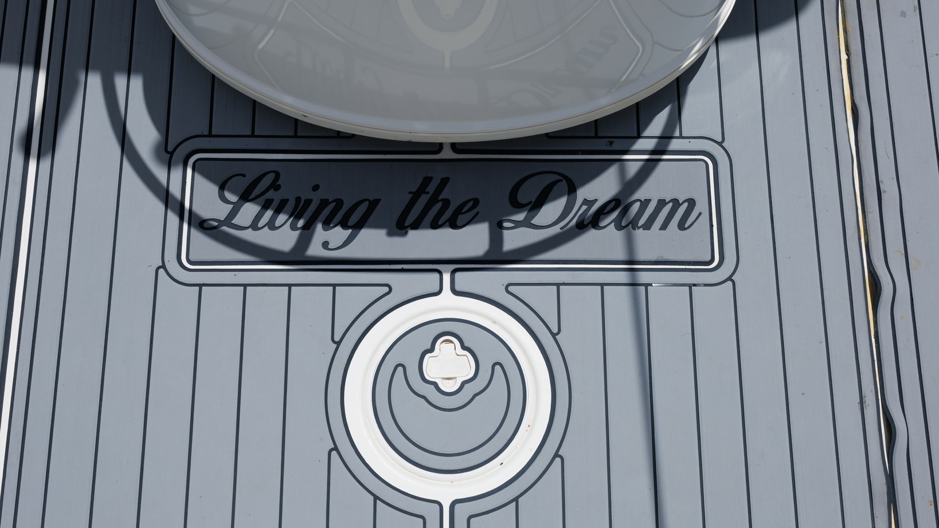 Custom Deck with Logo Detail