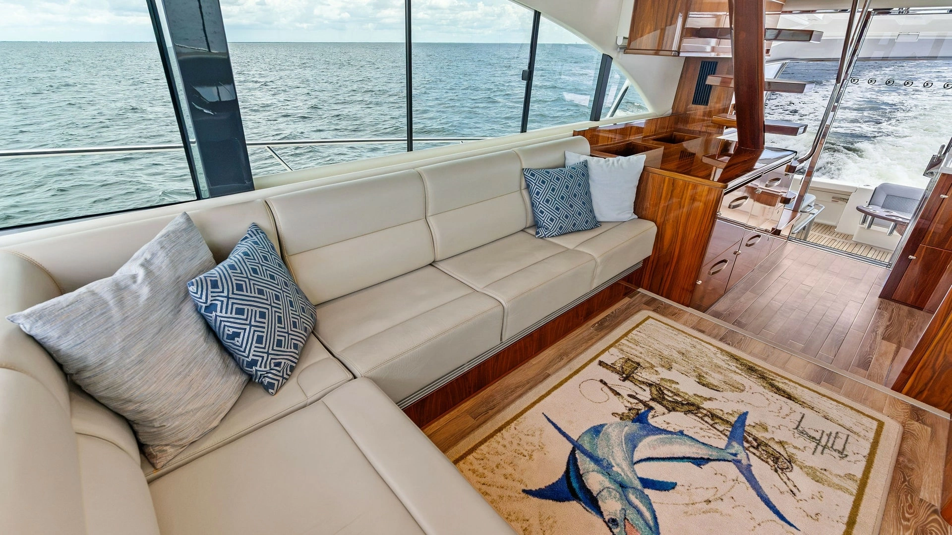 Riviera 57 Enclosed Bridge Yacht For Sale