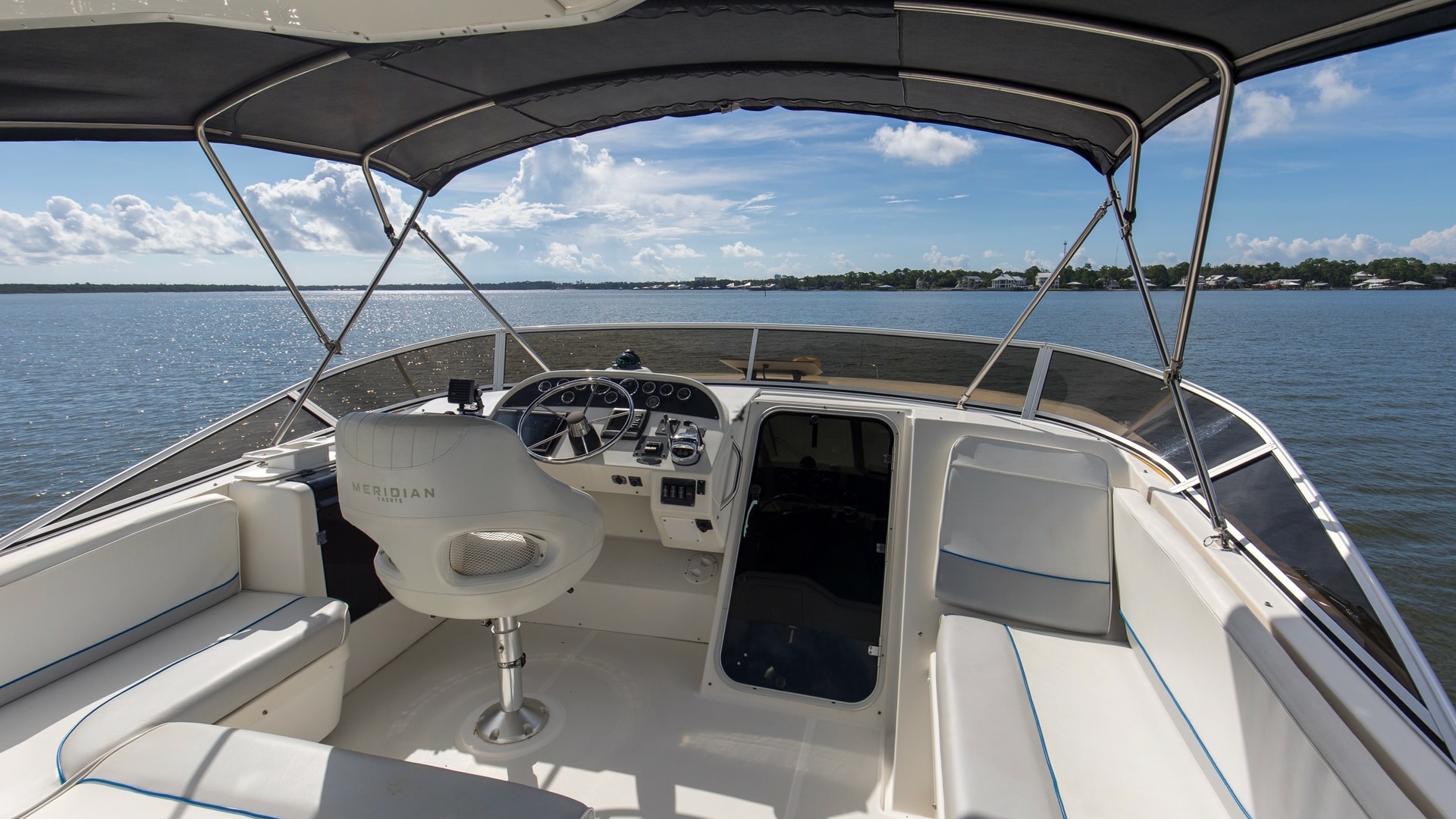 2007 Meridian 490 SE Pilothouse Trust Flybridge