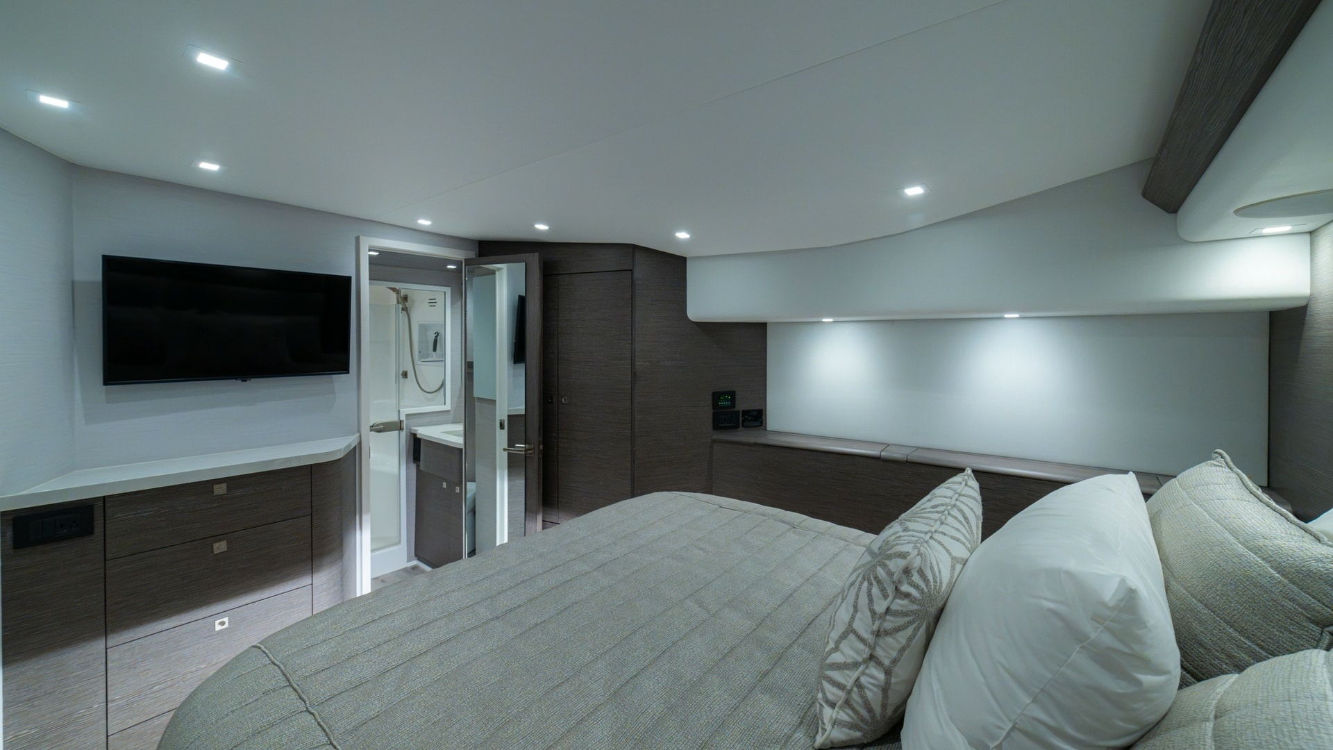 Fish Tank 64ft Viking Yacht For Sale