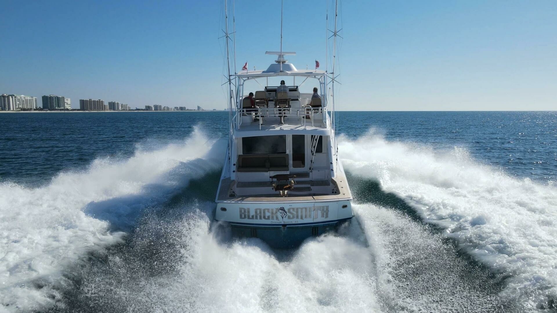 Blacksmith 60ft Hatteras Yacht For Sale