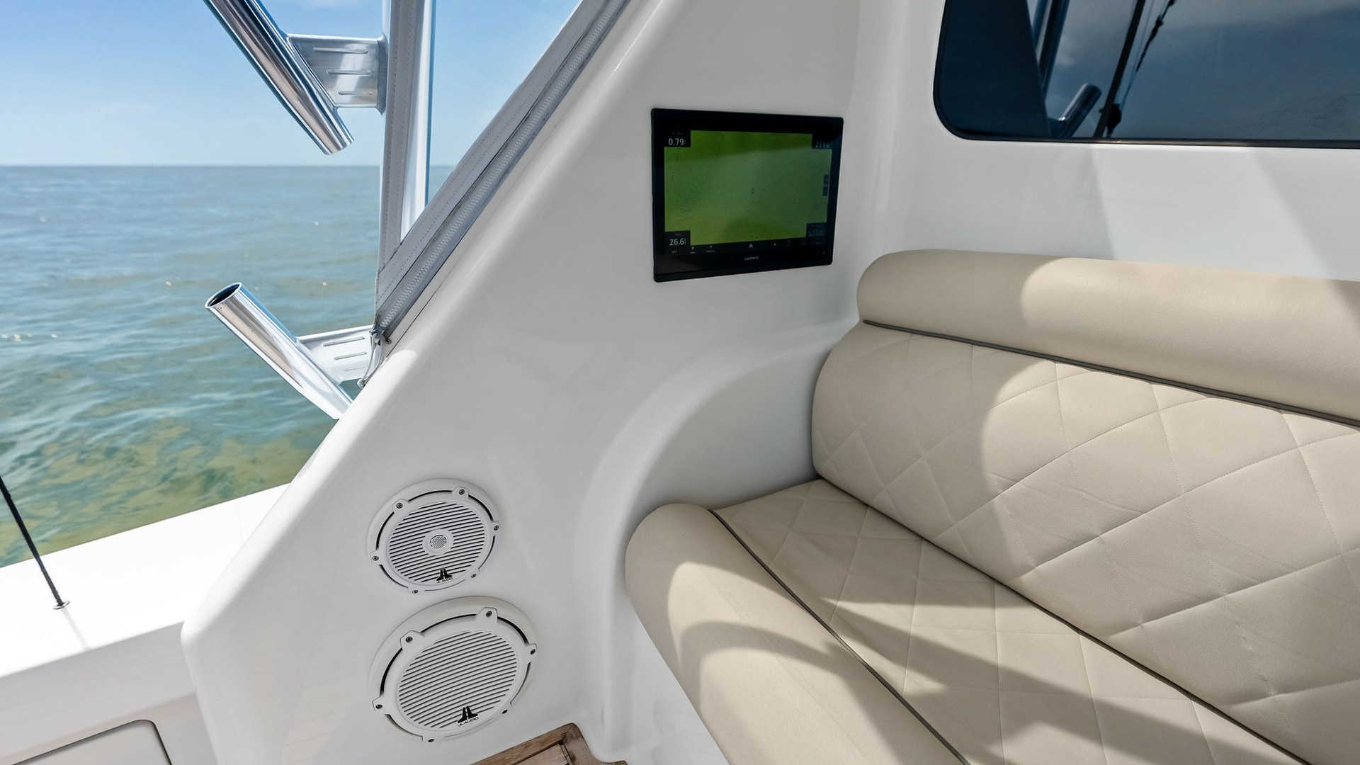 Cockpit Seating with Electronics Display