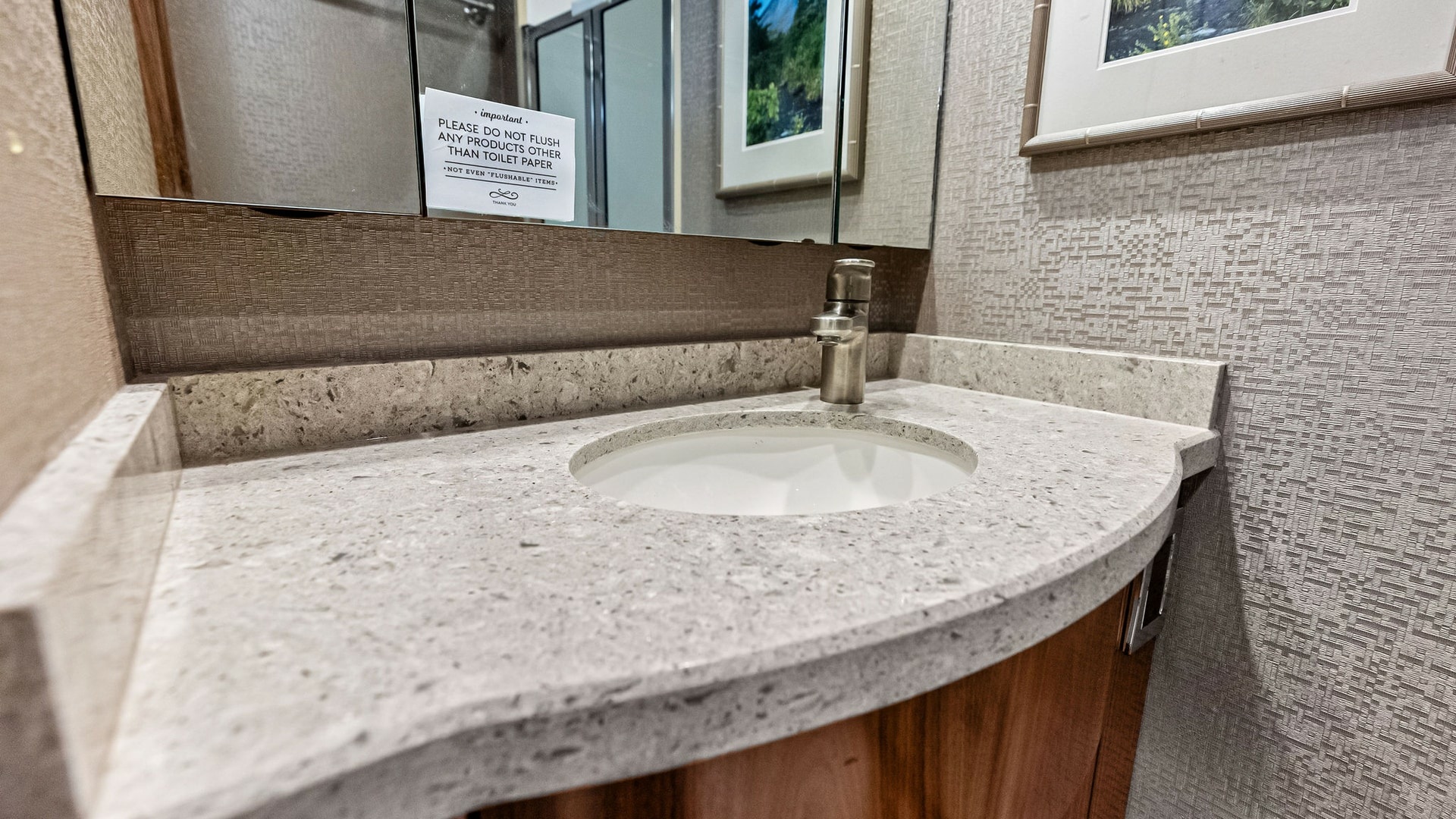Vessel Vanity with Sink