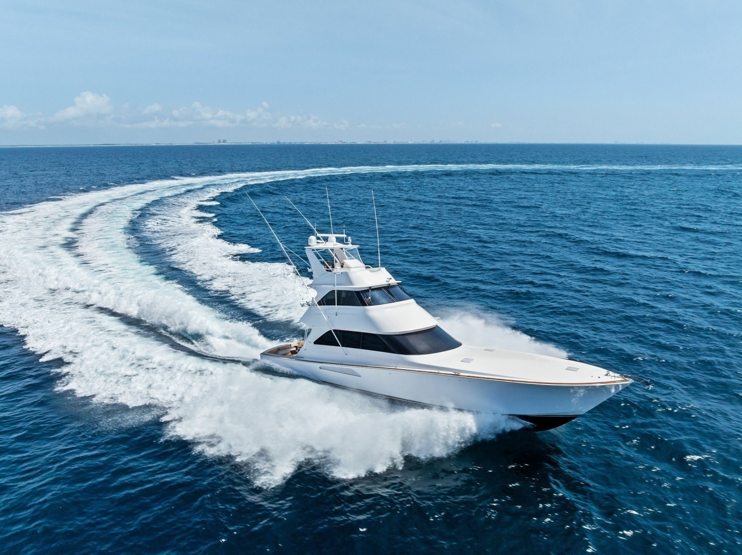 2008 Viking 68 Skybridge "Liquid Apple"