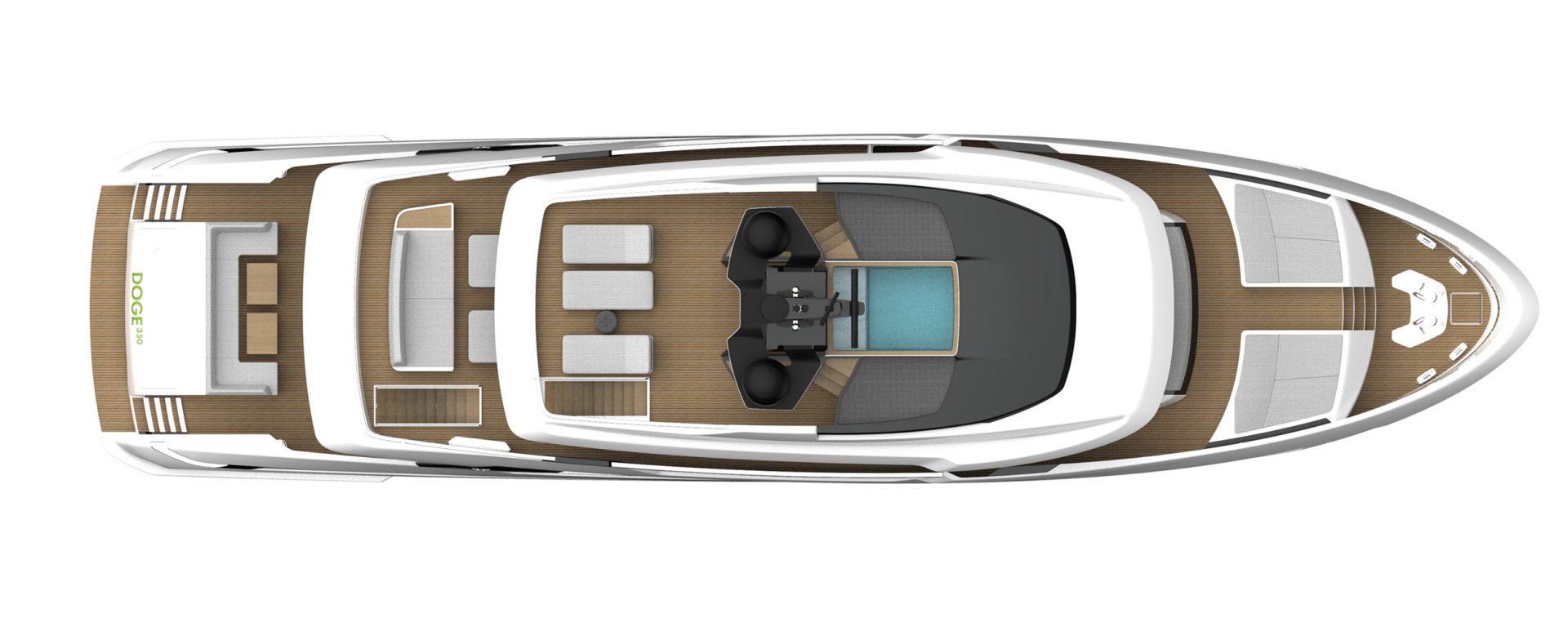 DOGE 350 114ft Ocean King Yacht For Sale