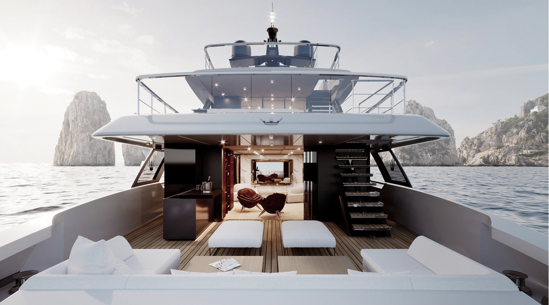 DOGE 350 114ft Ocean King Yacht For Sale