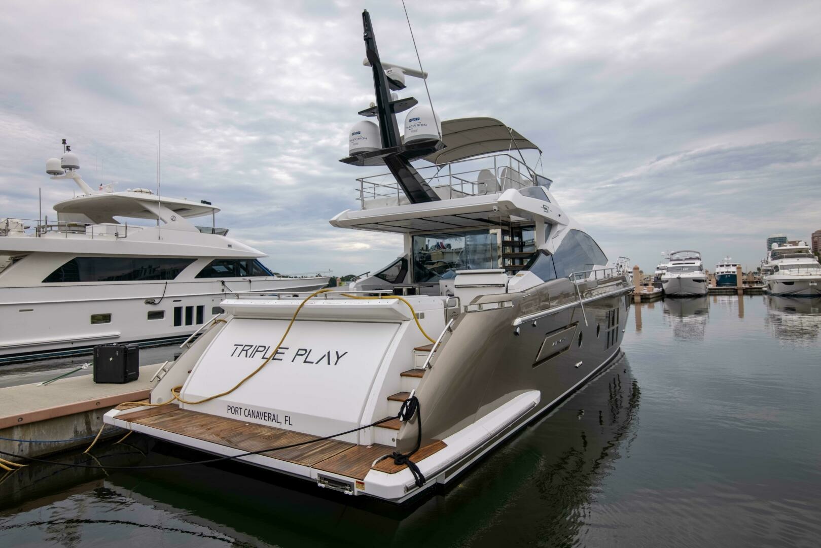Triple Play 70ft Azimut Yacht For Sale