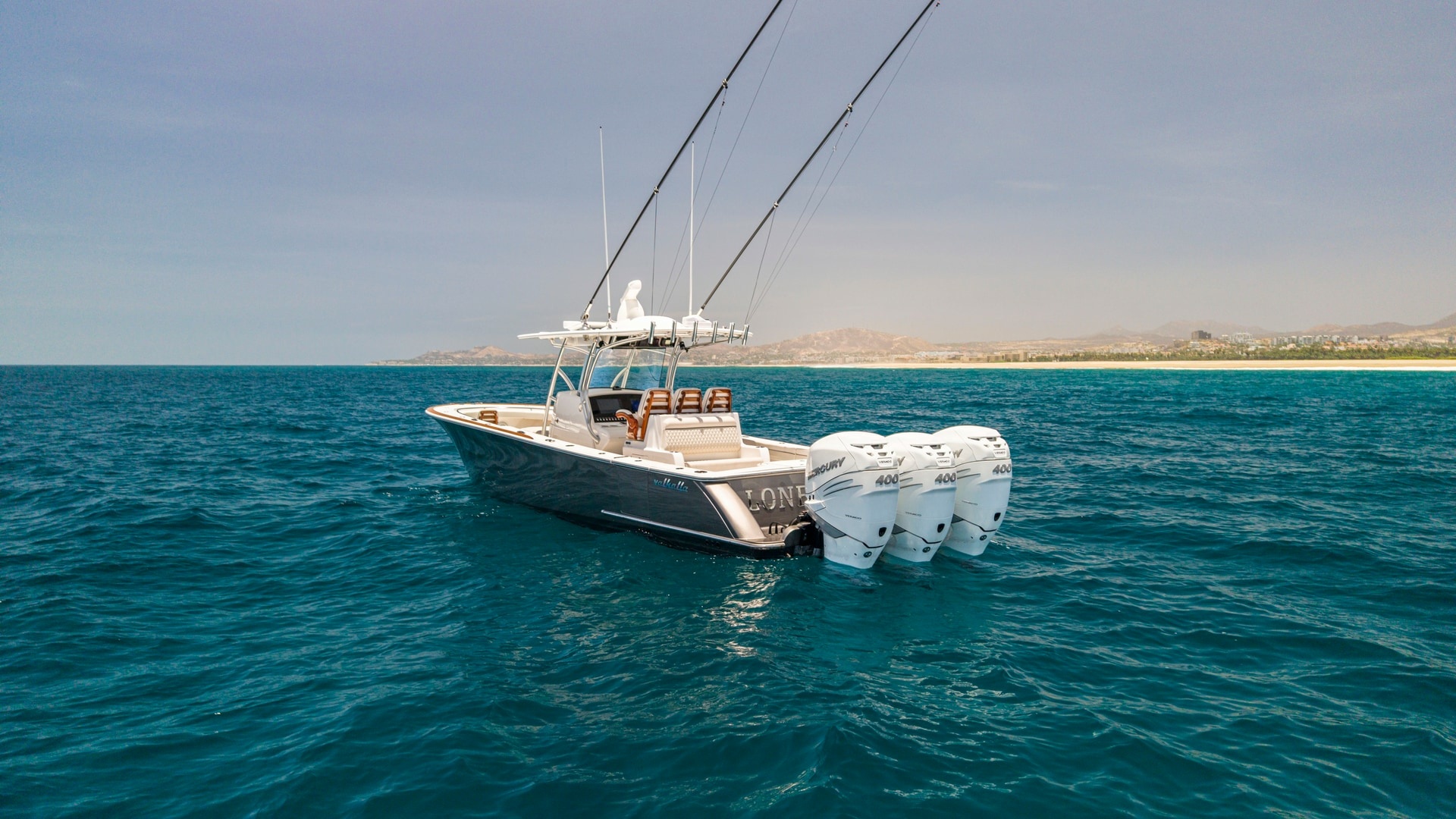 Aft View with Quad Outboards