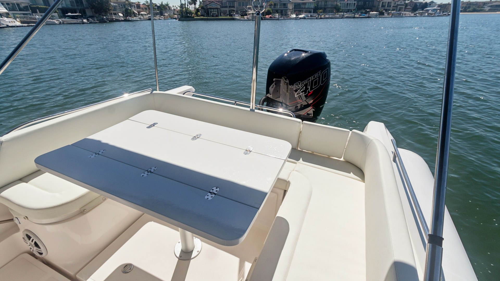 Spacious Aft Deck with Seating