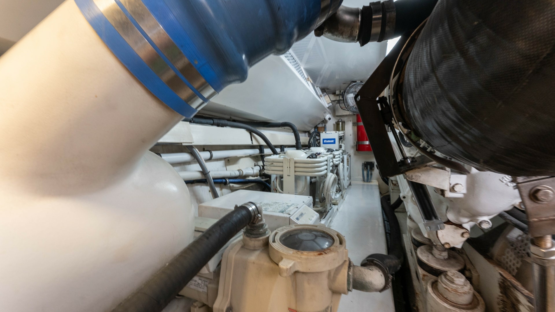 Engine Room with Advanced Machinery