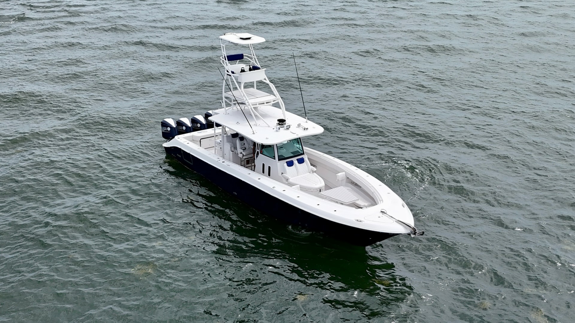 Aerial View of Center Console