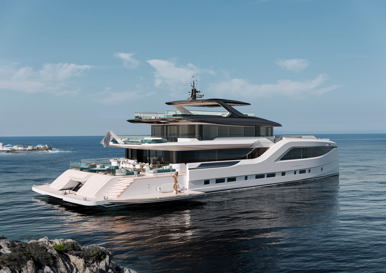 GEMINI 128ft Custom Yacht For Sale GEMINI 128ft Custom Yacht For Sale