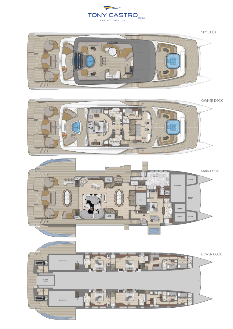GEMINI 128ft Custom Yacht For Sale GEMINI 128ft Custom Yacht For Sale