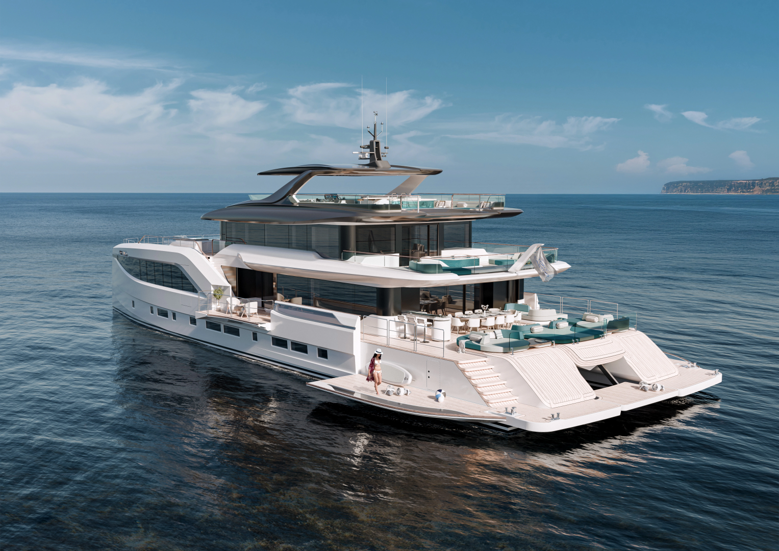 GEMINI 128ft Custom Yacht For Sale GEMINI 128ft Custom Yacht For Sale