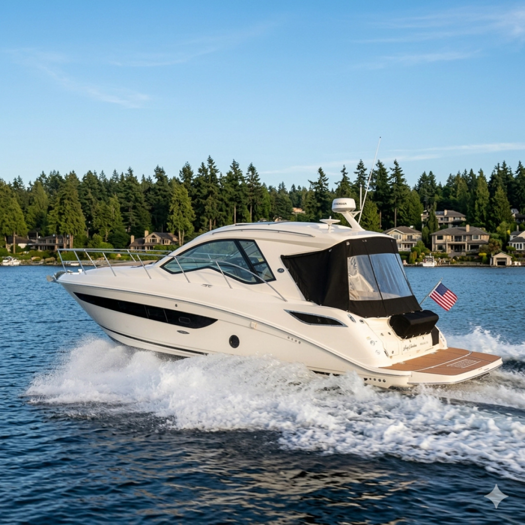 2018 Sea Ray Sundancer 350 Coupe - Rare Shaft Drive