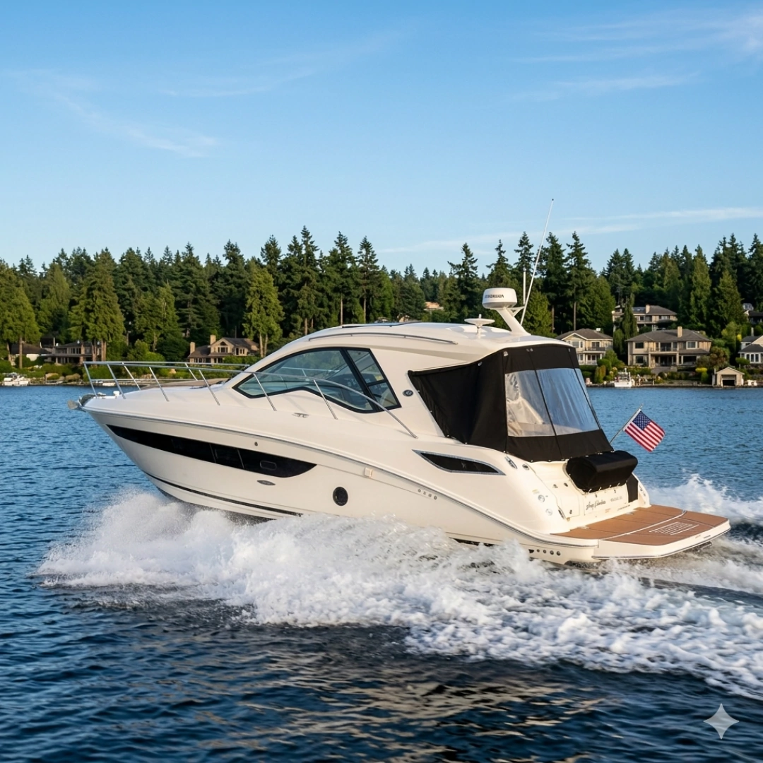 2018 Sea Ray Sundancer 350 Coupe - Rare Shaft Drive