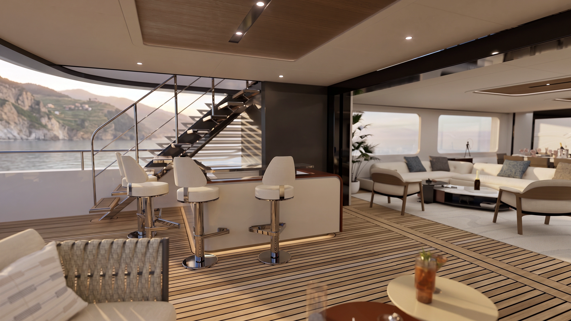 LOUNGE 40 131ft Antonini Navi Yacht For Sale