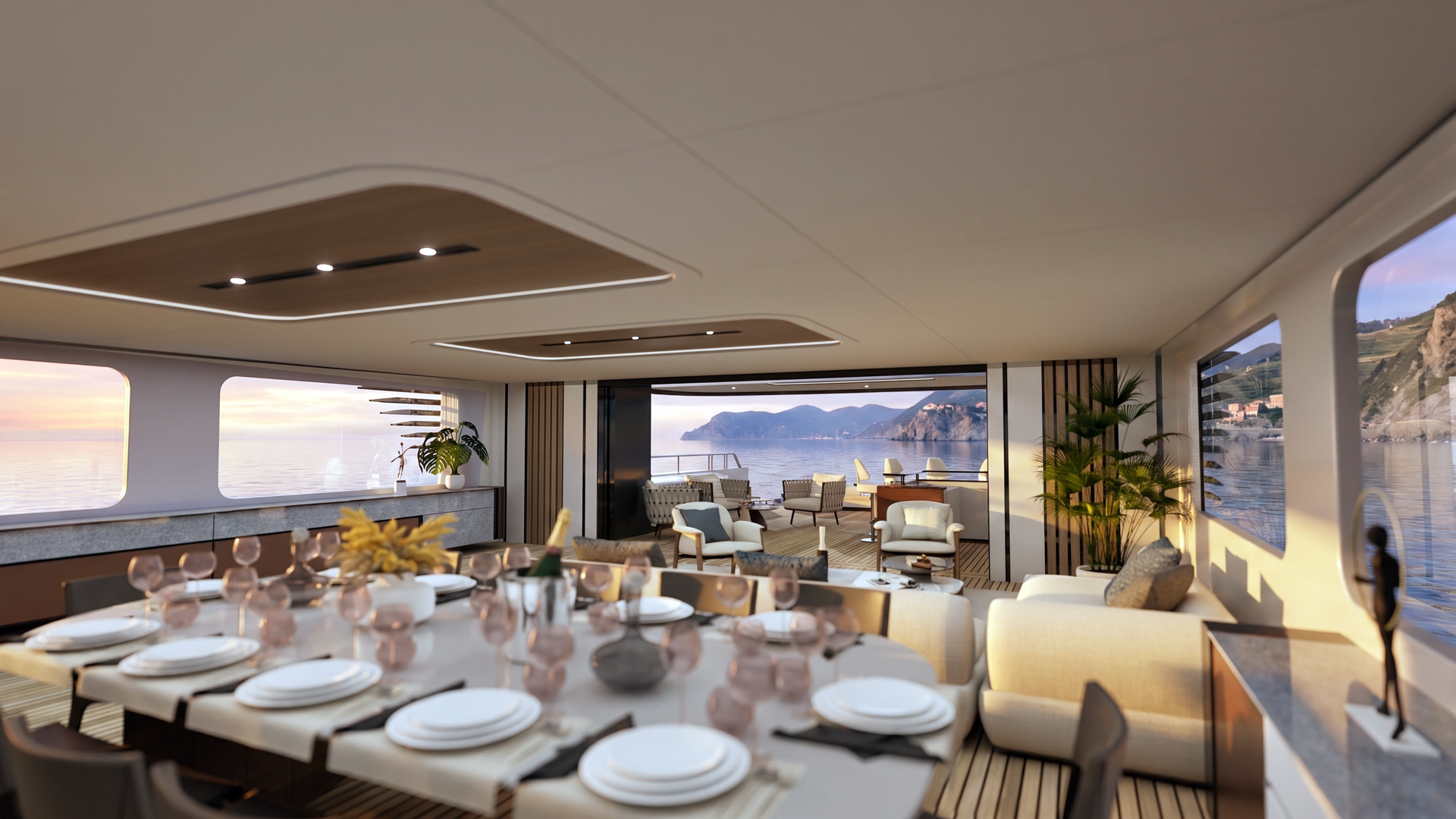LOUNGE 40 131ft Antonini Navi Yacht For Sale