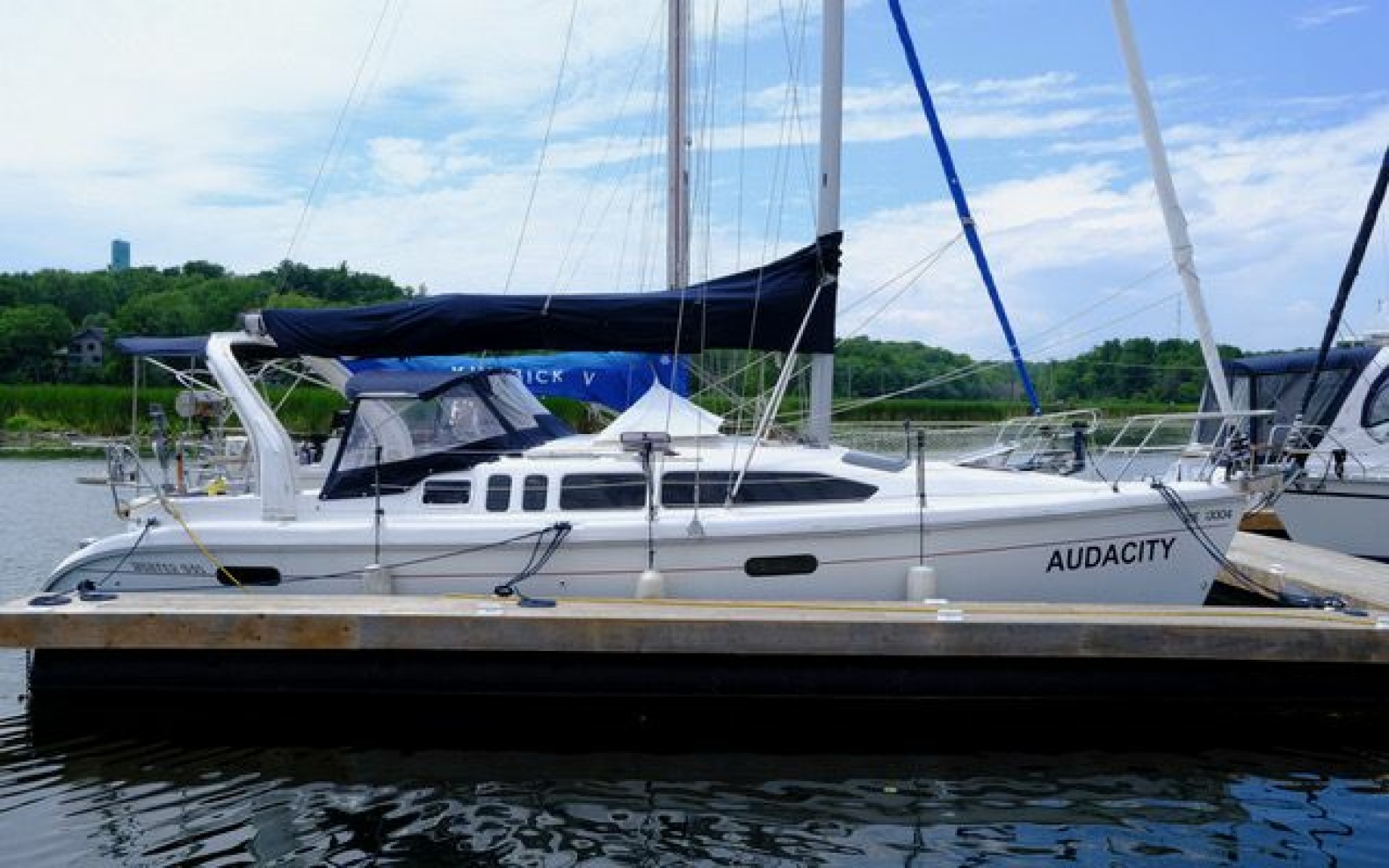 1997 Hunter 340 34