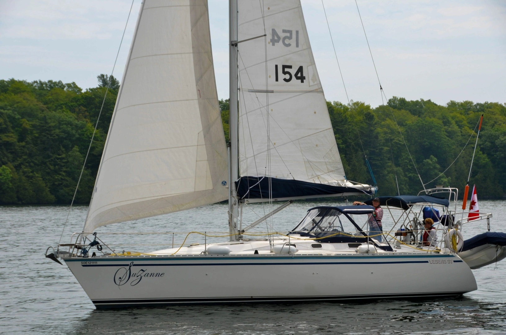 1988 Hunter Legend 37, photo 1 of 24