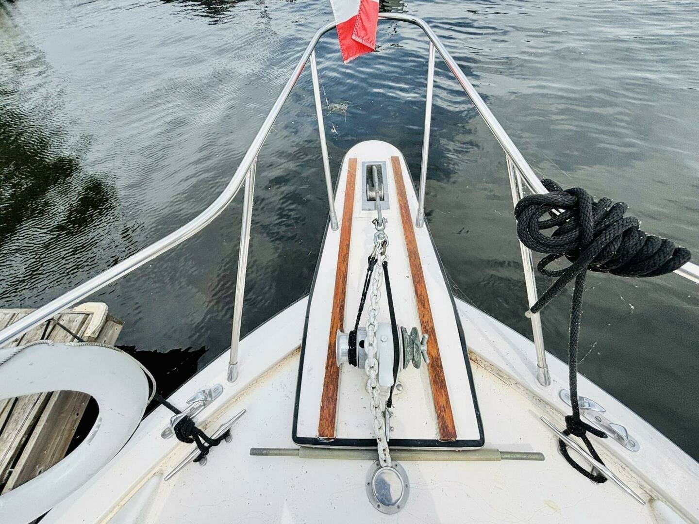 1987 President 35 AFT CABIN 35