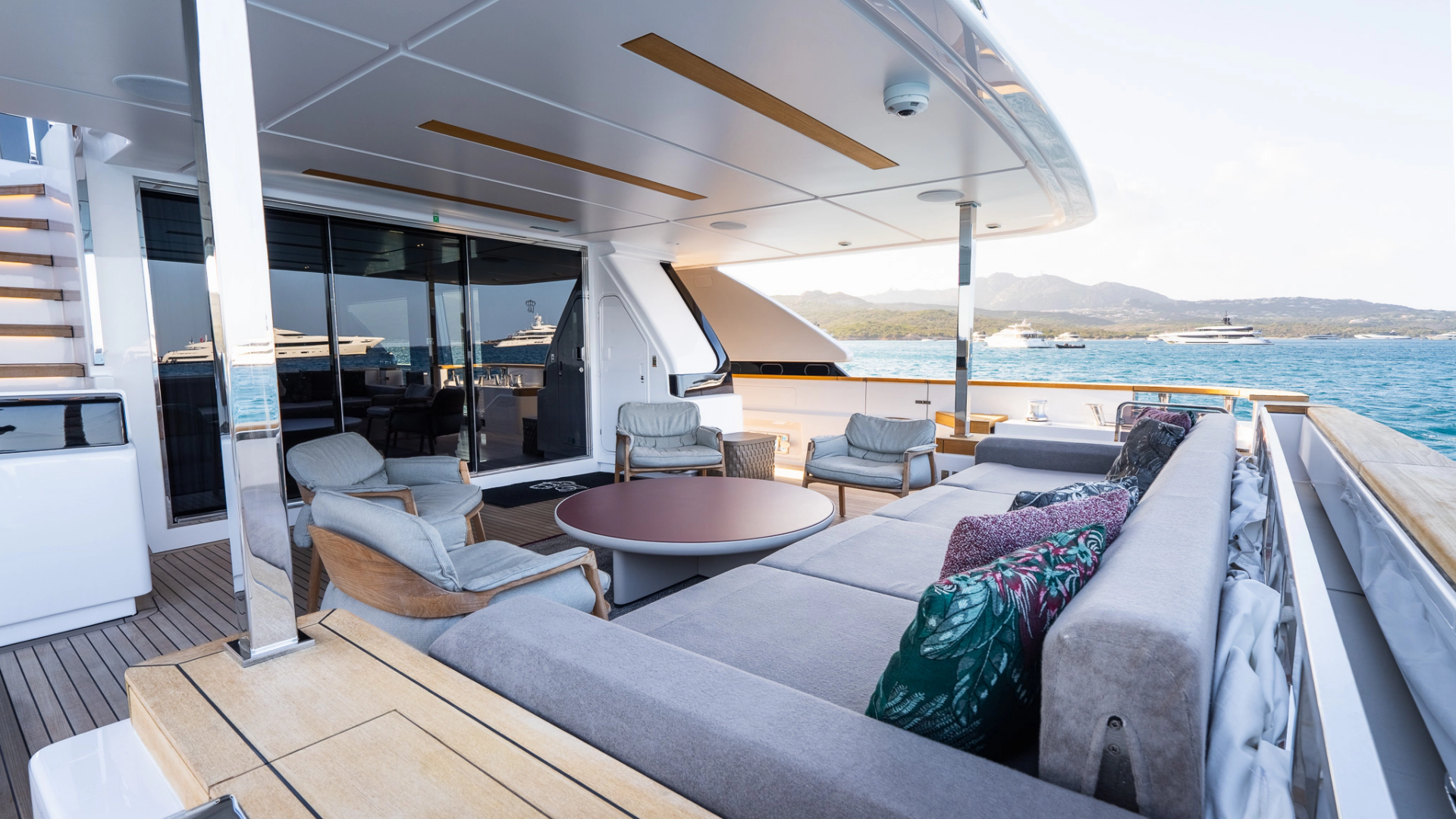 QUEEN J III 108ft Custom Line Yacht For Sale