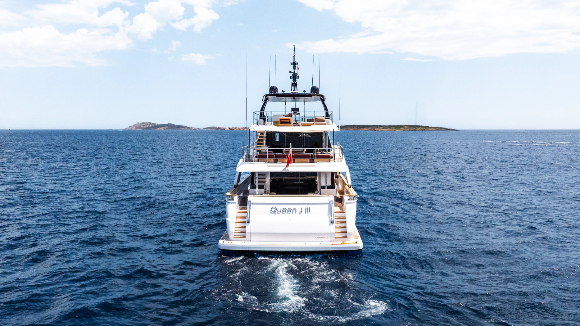 QUEEN J III 108ft Custom Line Yacht For Sale