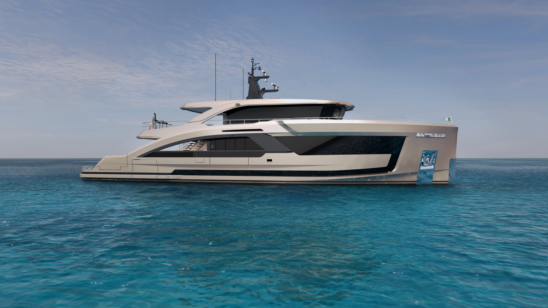 SEAMORE 34 109ft Antonini Navi Yacht For Sale