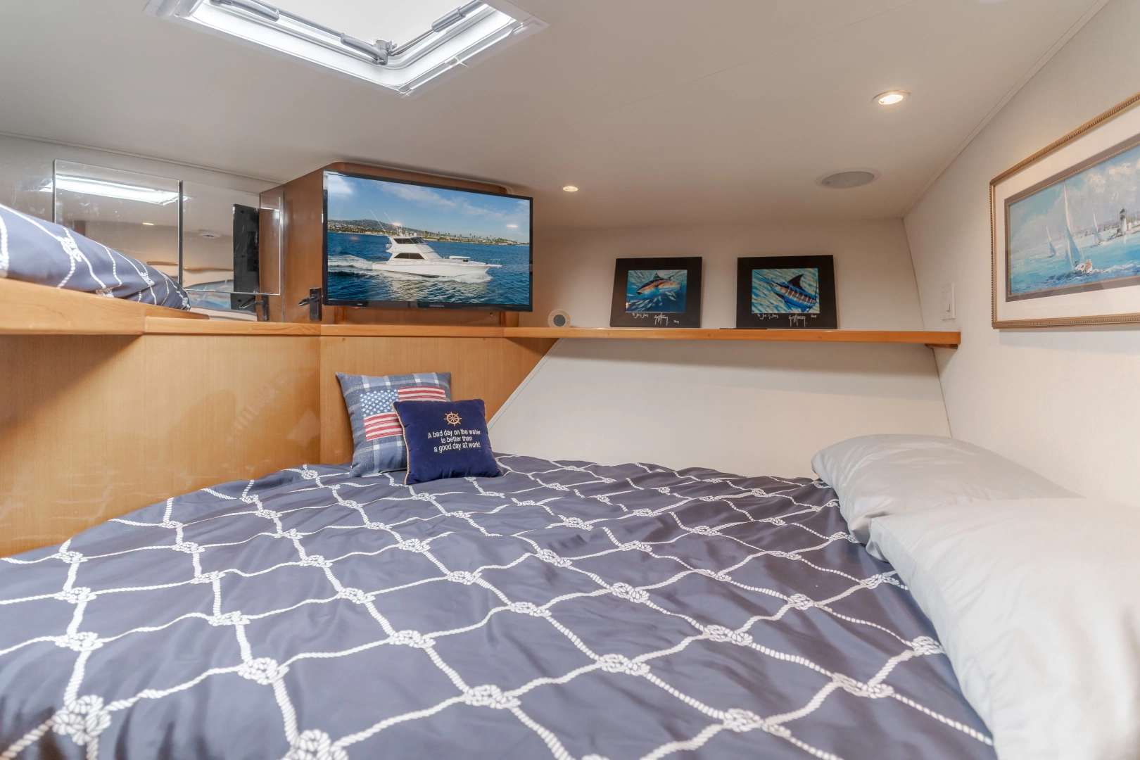 Viking Enclosed Bridge Yacht For Sale