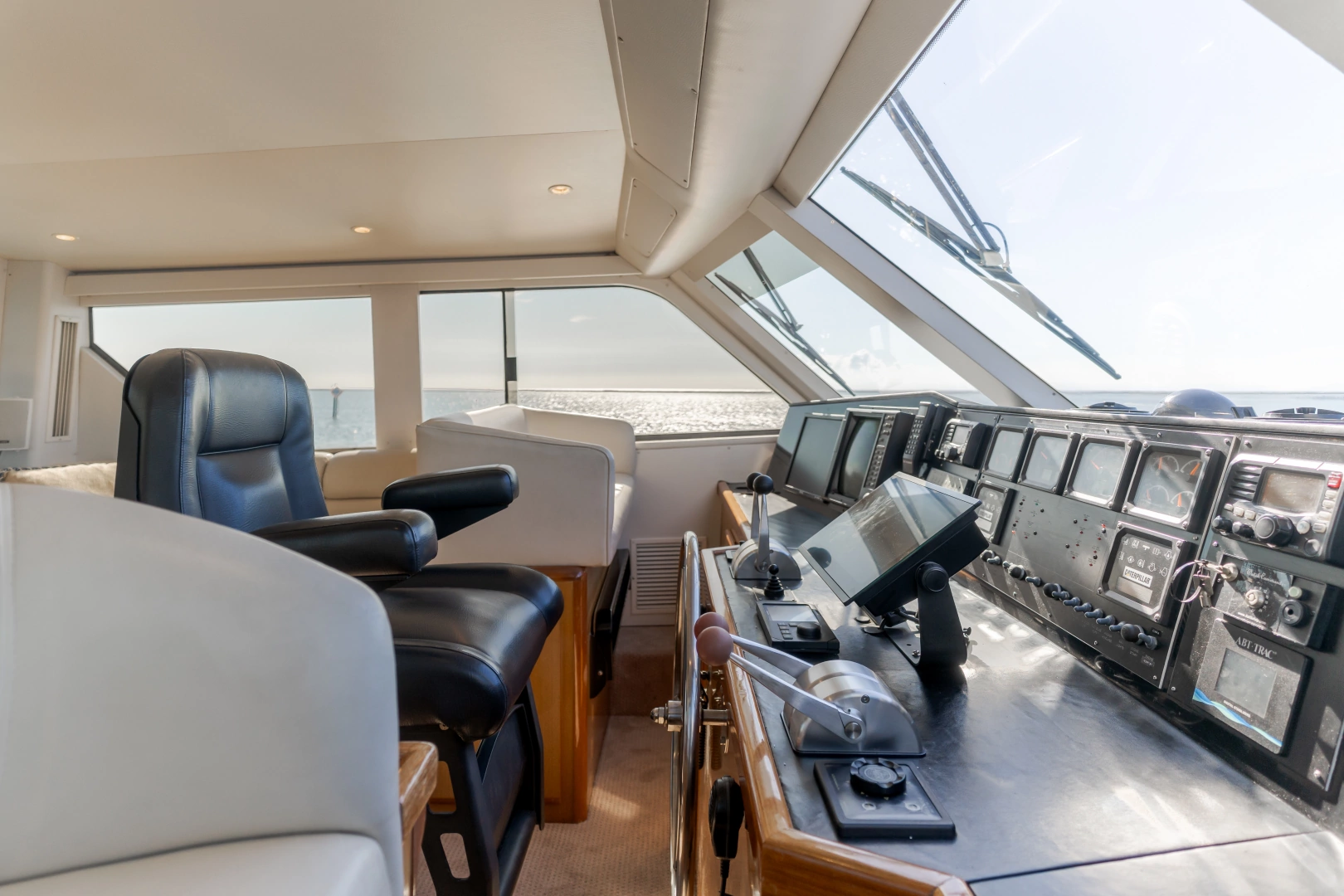 Viking Enclosed Bridge Yacht For Sale