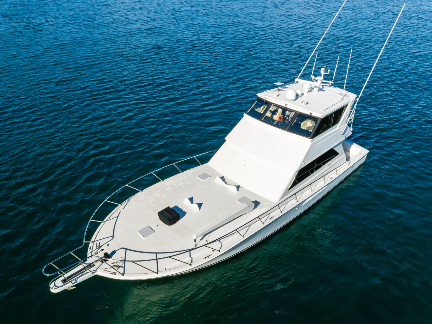 Viking Enclosed Bridge Yacht For Sale