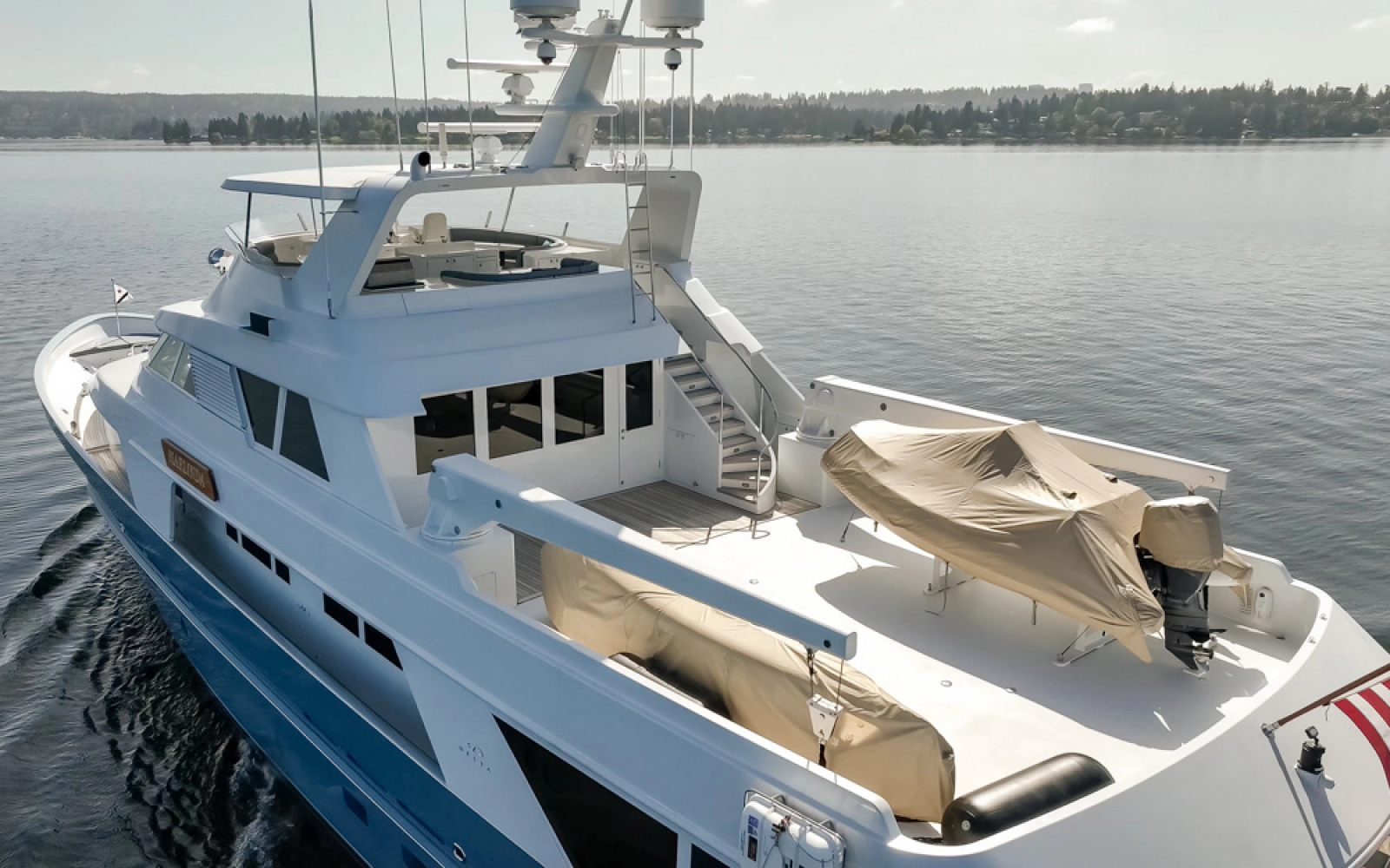 1989 Delta Marine Flybridge Motoryacht