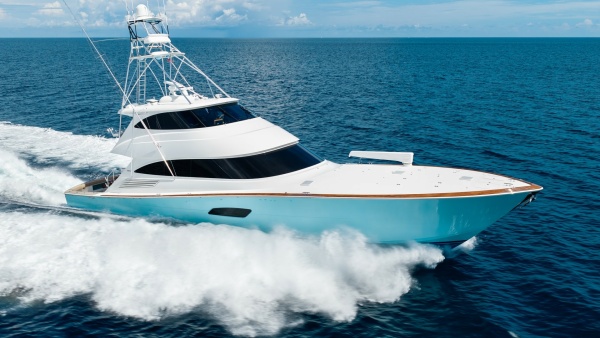 Double Barrel 92ft Viking Yacht For Sale