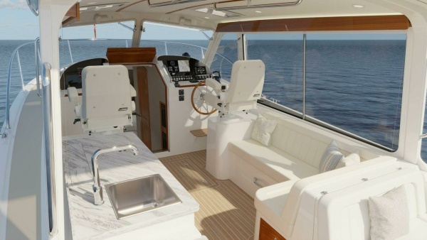 Galley with Seating