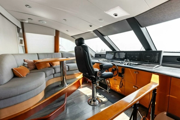 Photo of the 2006 Lazzara Yachts 84 Skylounge "Voyager"